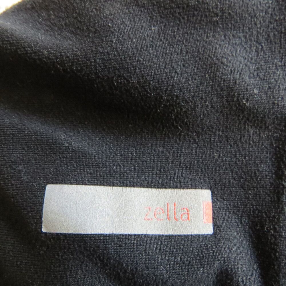 Zella Full zip hoodie  black/white  Small GUC - Picture 9 of 11